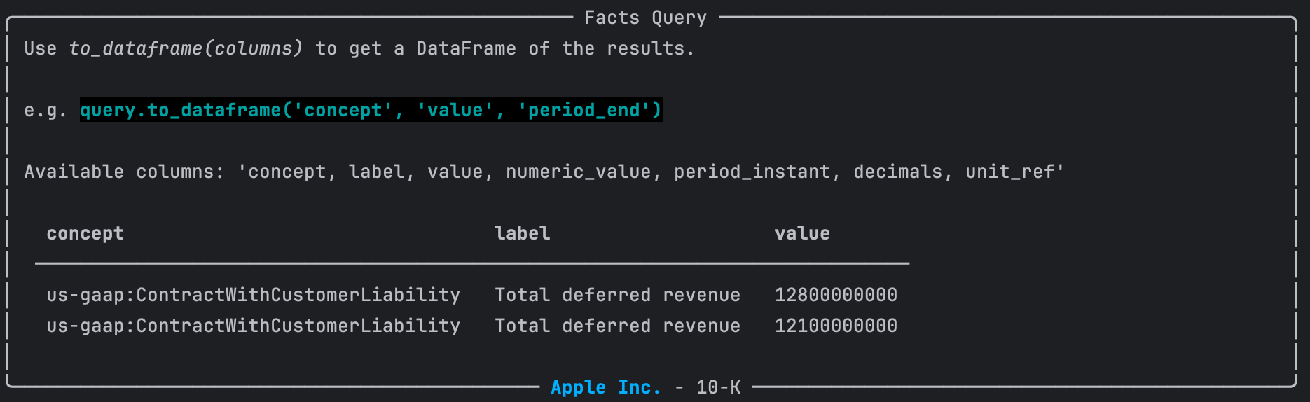 Bug Hunting with XBRL Query