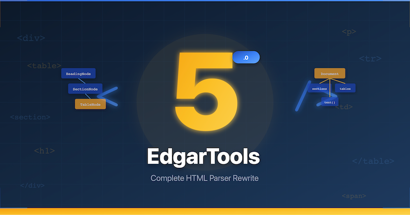 Edgartools 5